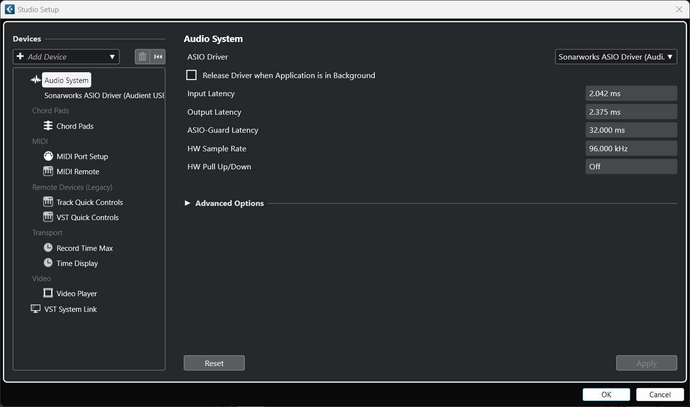 [WIN] Audio driver types in the standalone app – Sonarworks