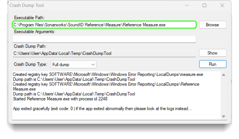 Collecting crash reports on Windows – Sonarworks