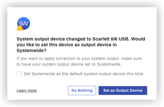 [REF4] Keep Systemwide the default system output device OFF - Notification.png