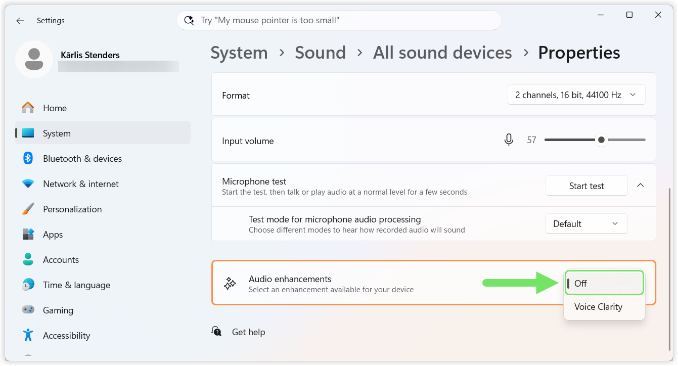 [WIN] EREF - Audio Enhancements - Voice Clarify OFF .png